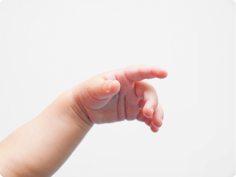 CGAP / Bébé signe
